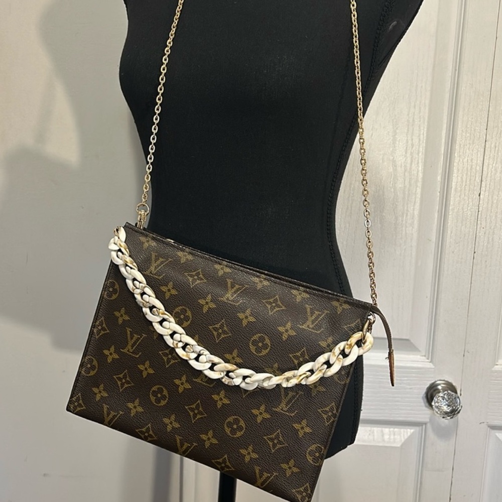 Louis Vuitton Brown Monogram Toiletry Pouch 26